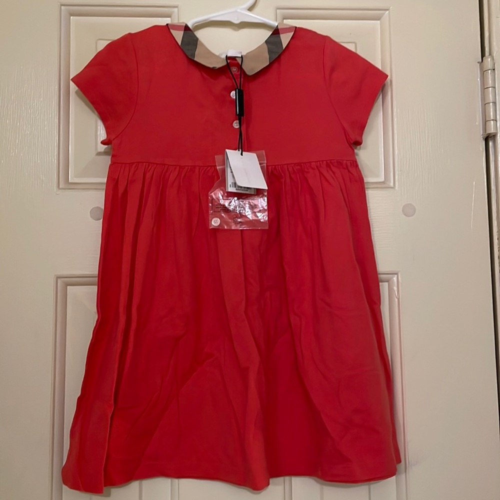 Burberry girls size 3Y dress. BRAND NEW WITH TAG ATTACHED.
